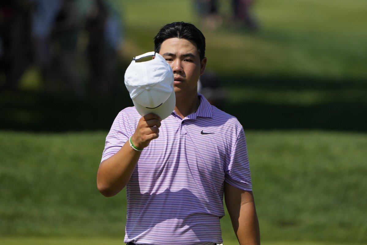 Tom Kim membina keunggulan 2 pukulan ke atas Scheffler dan Morikawa di Travelers Championship